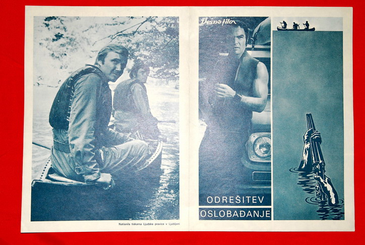 DELIVERANCE BURT REYNOLDS 1973 MINT EXYU MOVIE PROGRAM