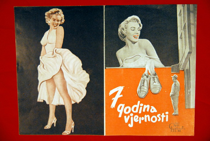 7 YEAR ITCH MARILYN MONROE 55 MINT EXYU MOVIE PROGRAM