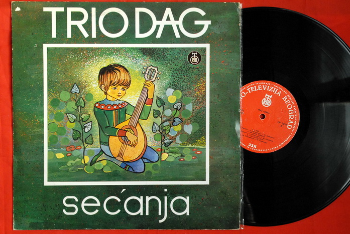 TRIO DAG - SECANJA MONSTROUSLY RARE FOLK PSYCH LP MINT
