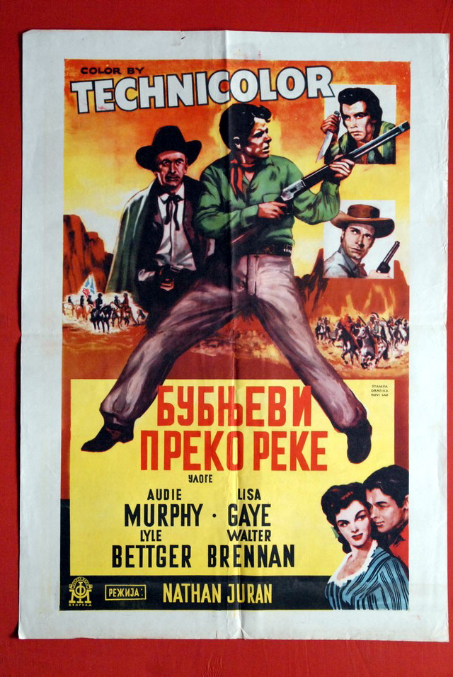 DRUMS ACROSS R. MURPHY 54’ CYRILLIC EXYU MOVIE POSTER