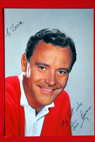 JACK LEMMON 60’ VERY RARE AUTOGRAPHED PROMO PICTURE