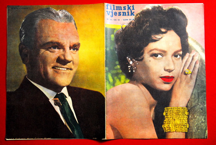 DOROTHY DANDRIDGE ON COVER 1958 RARE EXYU MAGAZINE