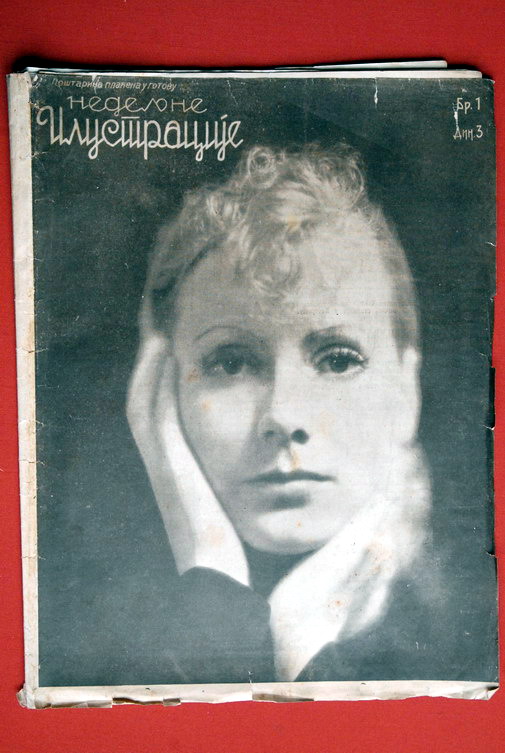 GRETA GARBO ON COVER 30’ VERY RARE EXYU MAGAZINE