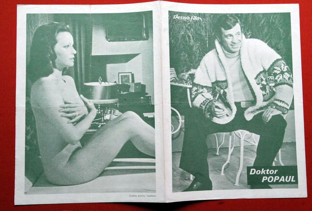 HIGH HEELS FRENCH BELMONDO FARROW EXYU MOVIE PROGRAM