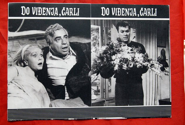 GOODBYE CHARLIE MINNELLI BOONE 1964 EXYU MOVIE PROGRAM