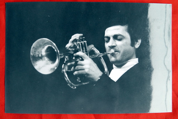 DUSKO GOYKOVICH RARE PHOTO TRUMPETH JAZZ FESTIVAL 1971