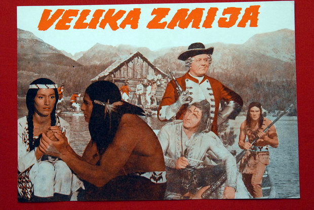 CHINGACHGOOK GOJKO MITIC 1968 MINT EXYU MOVIE PROGRAM