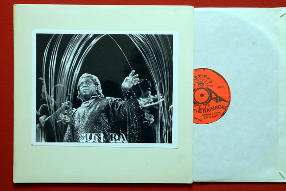 SUN RA SOMEWHERE OVER THE RAINBOW RARE SATURN LP