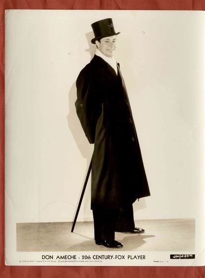 DON AMECHE 1936 RARE ORIGINAL VINTAGE PHOTO FOX 37