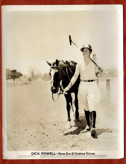 DICK POWELL 30’ VERY RARE ORIGINAL VINTAGE PHOTO A503