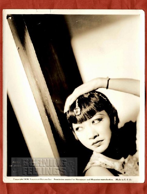ANNA MAY WONG ORIENTAL 39 VERY RARE 8X10 VINTAGE PHOTO