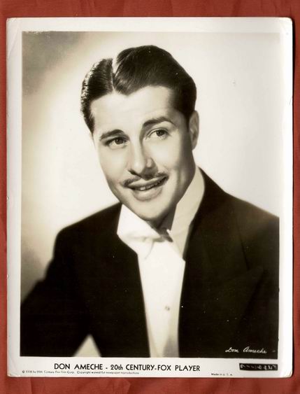DON AMECHE 1936 RARE ORIGINAL VINTAGE PHOTO FOX 116