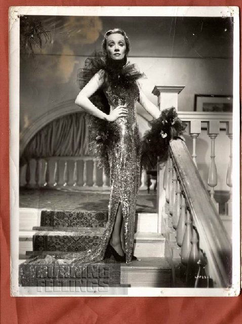 MARLENE DIETRICH GLAMOUR FASHION 1930 ULTRA RARE PHOTO