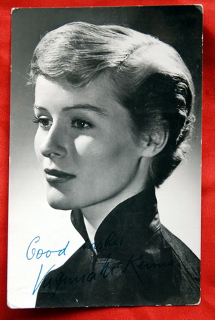 VIRGINIA McKENNA #2 50’ RARE AUTOGRAPHED PROMO PHOTO