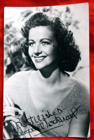 MARGARET LOCKWOOD 50’ RARE AUTOGRAPHED PROMO PHOTO #3