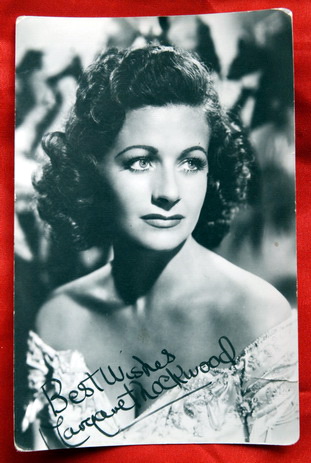 MARGARET LOCKWOOD 50’ RARE AUTOGRAPHED PROMO PHOTO #4